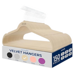 150-Pack SereneLife Velvet Hangers