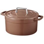 CAROTE 5Qt Pot Enameled Cast Iron Dutch Oven With Lid