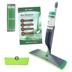 Eyliden Spray Mop & Natural pH Floor Cleaner Set With 2 Pads