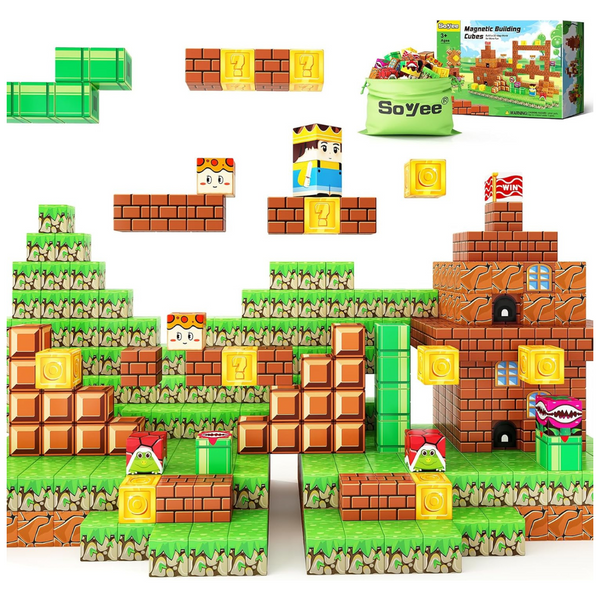 Magnetic Blocks Building Toys (Game Adventure)