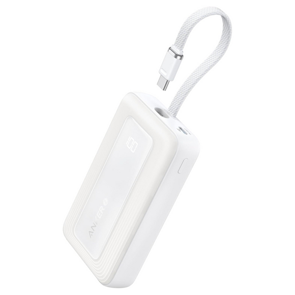 Anker 10,000mAh 30W USB-C Fast Charging Power Bank Travel Charger (4 Colors)