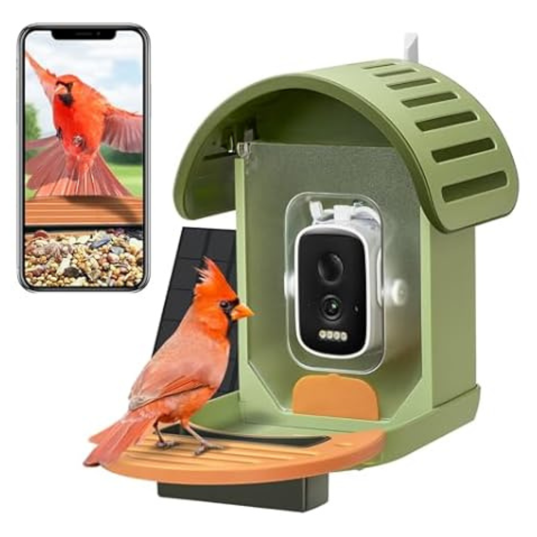 VINGUYS 2.5K UHD Smart Bird Feeder With Camera