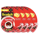 4-Rolls Scotch 1.5" x 650" Super-Hold Tape