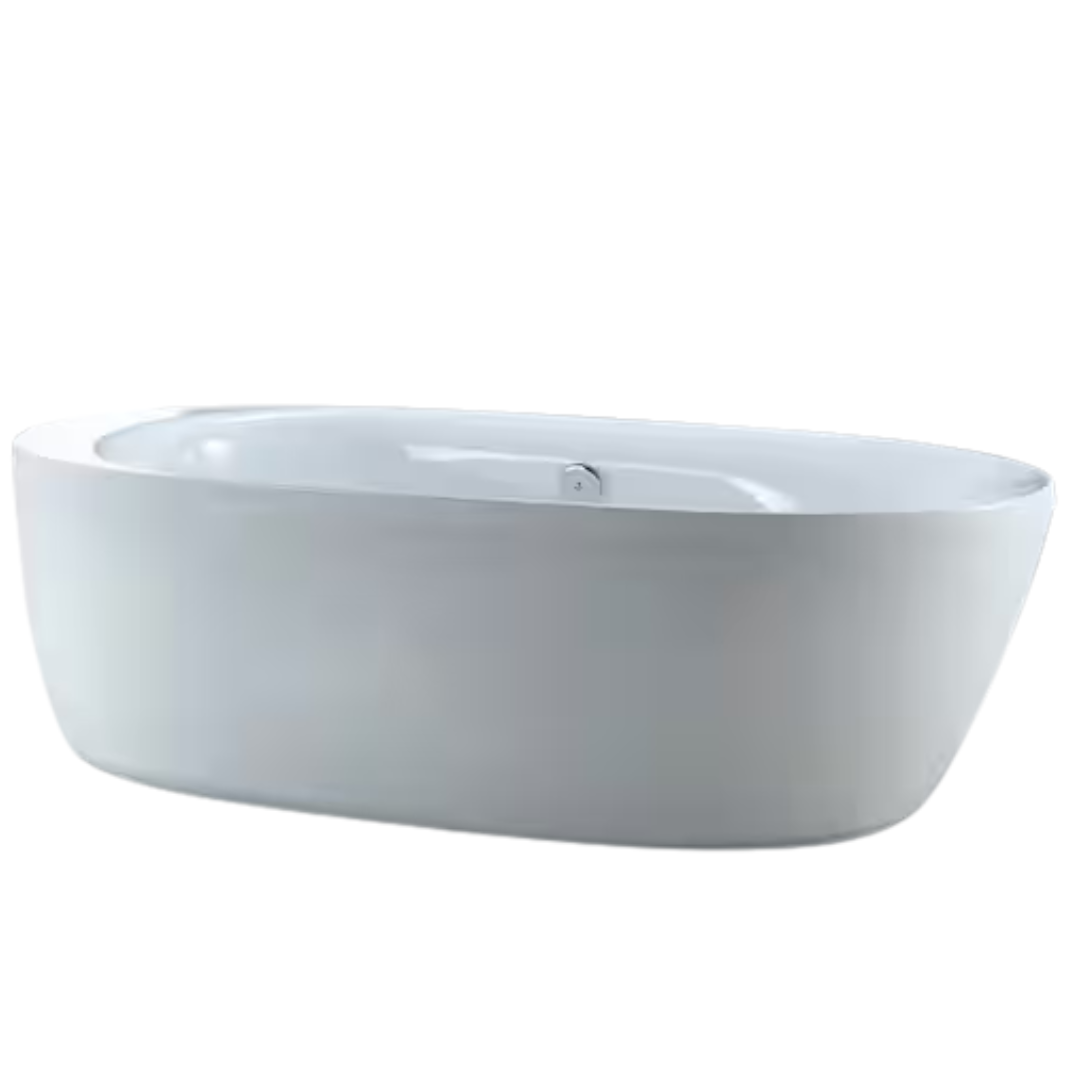 Logan 71 inches Center Drain Freestanding Bathtub
