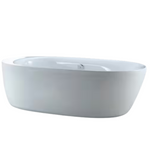 Logan 71 inches Center Drain Freestanding Bathtub