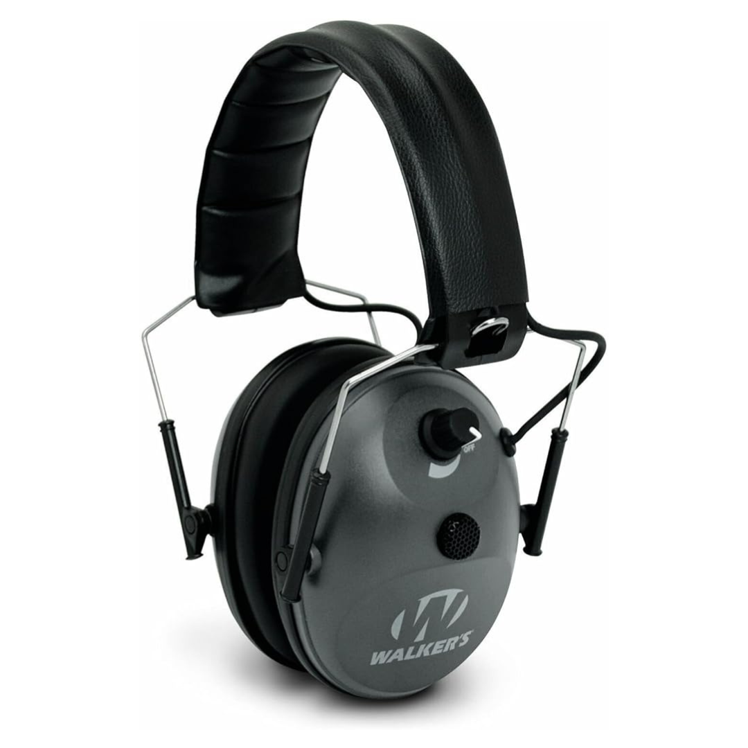 Walker's Single Mic Folding Electronic Hearing Protection Muff