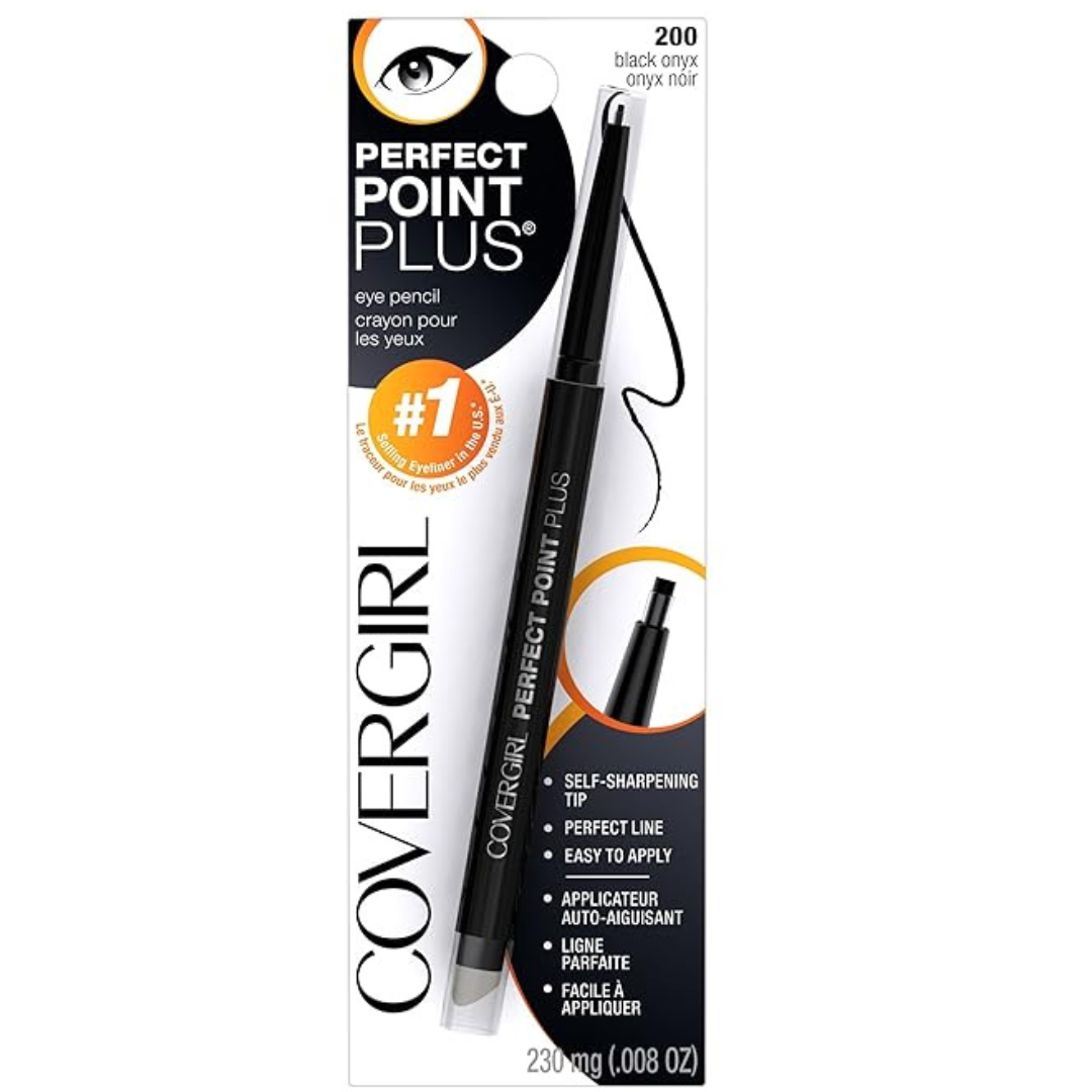 0.08oz Covergirl Perfect Point Plus Self Sharpening Eyeliner Pencil