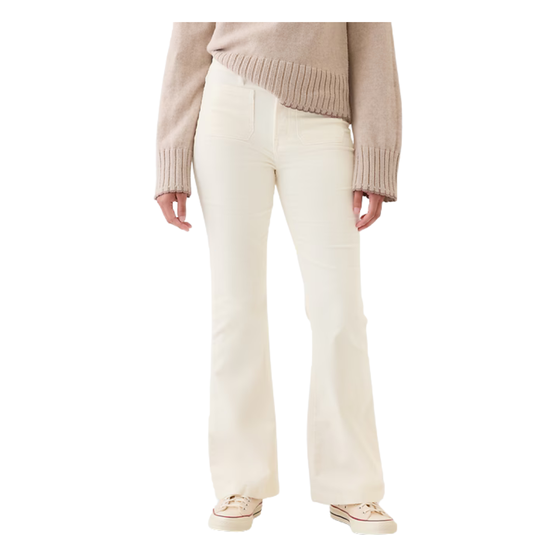 GAP Women's High Rise Corduroy '70s Flare Pants
