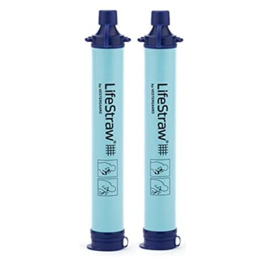 2-Pack LifeStraw Personal Water Filter