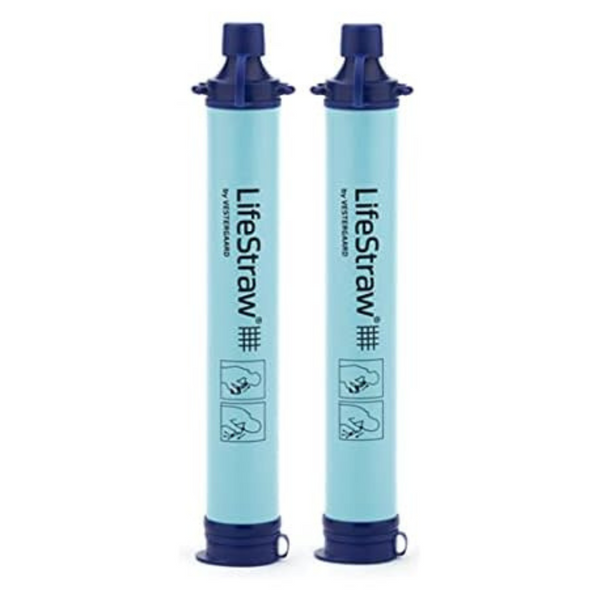 2-Pack LifeStraw Personal Water Filter