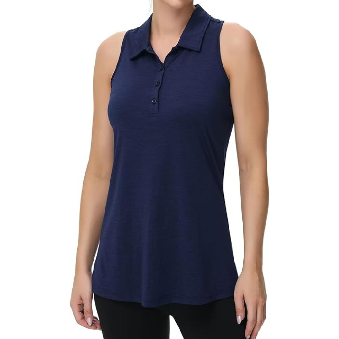 Women's Racerback Golf Shirt Tank Tops
