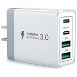 40W 4-Port Fast Charging Type-C Dual Port Charging Block