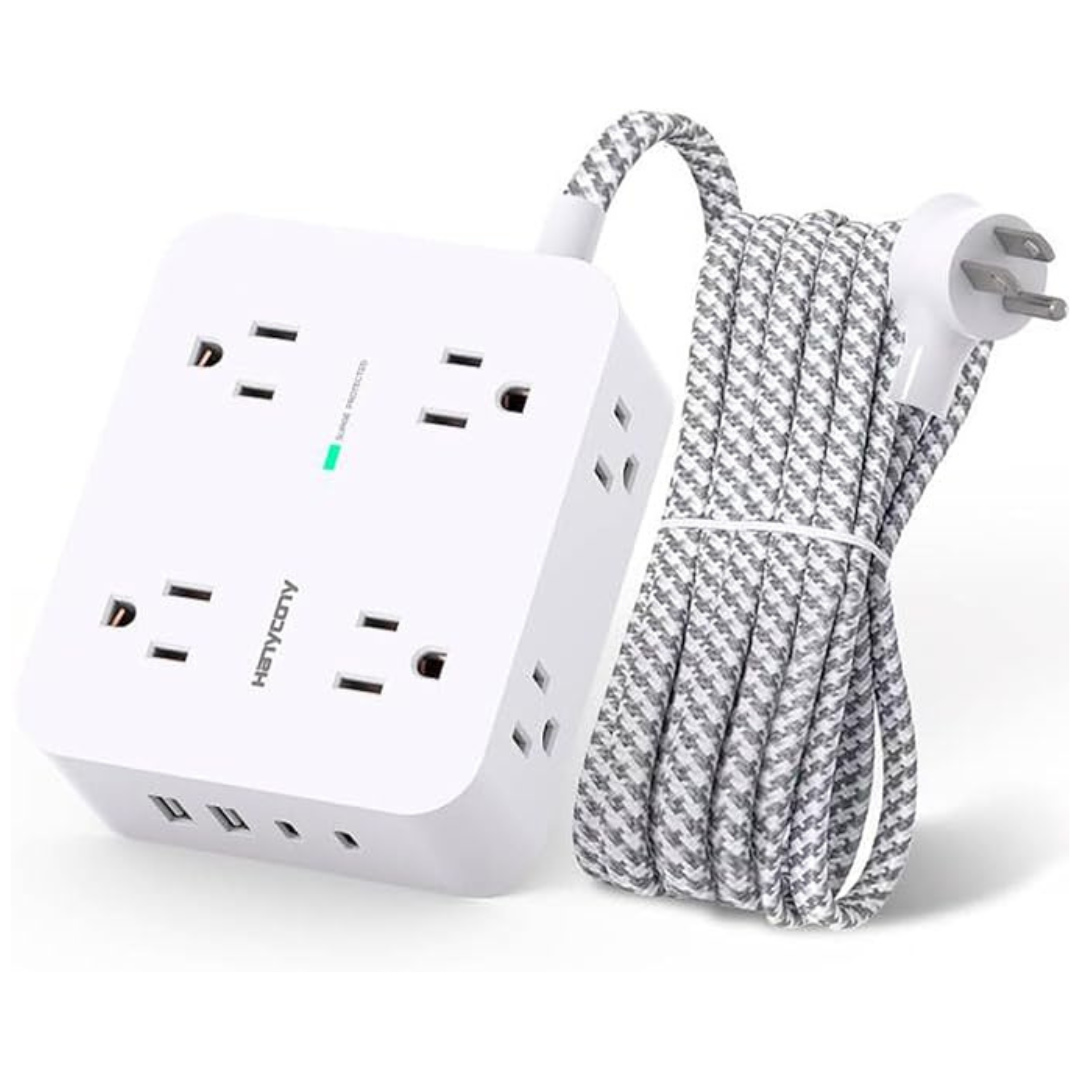 Surge Protector Power Strip with 8 Outlets