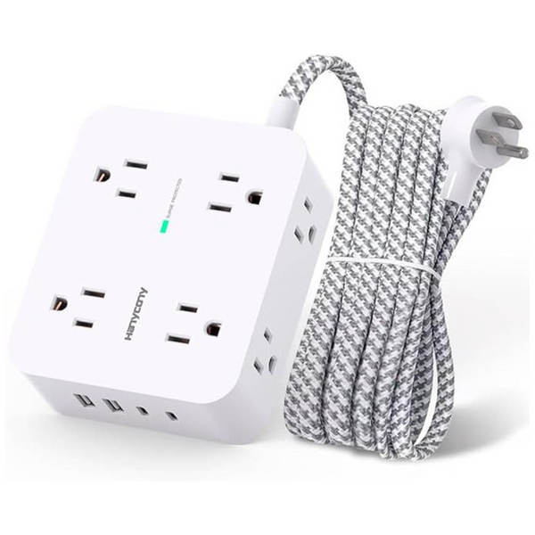 Surge Protector Power Strip with 8 Outlets