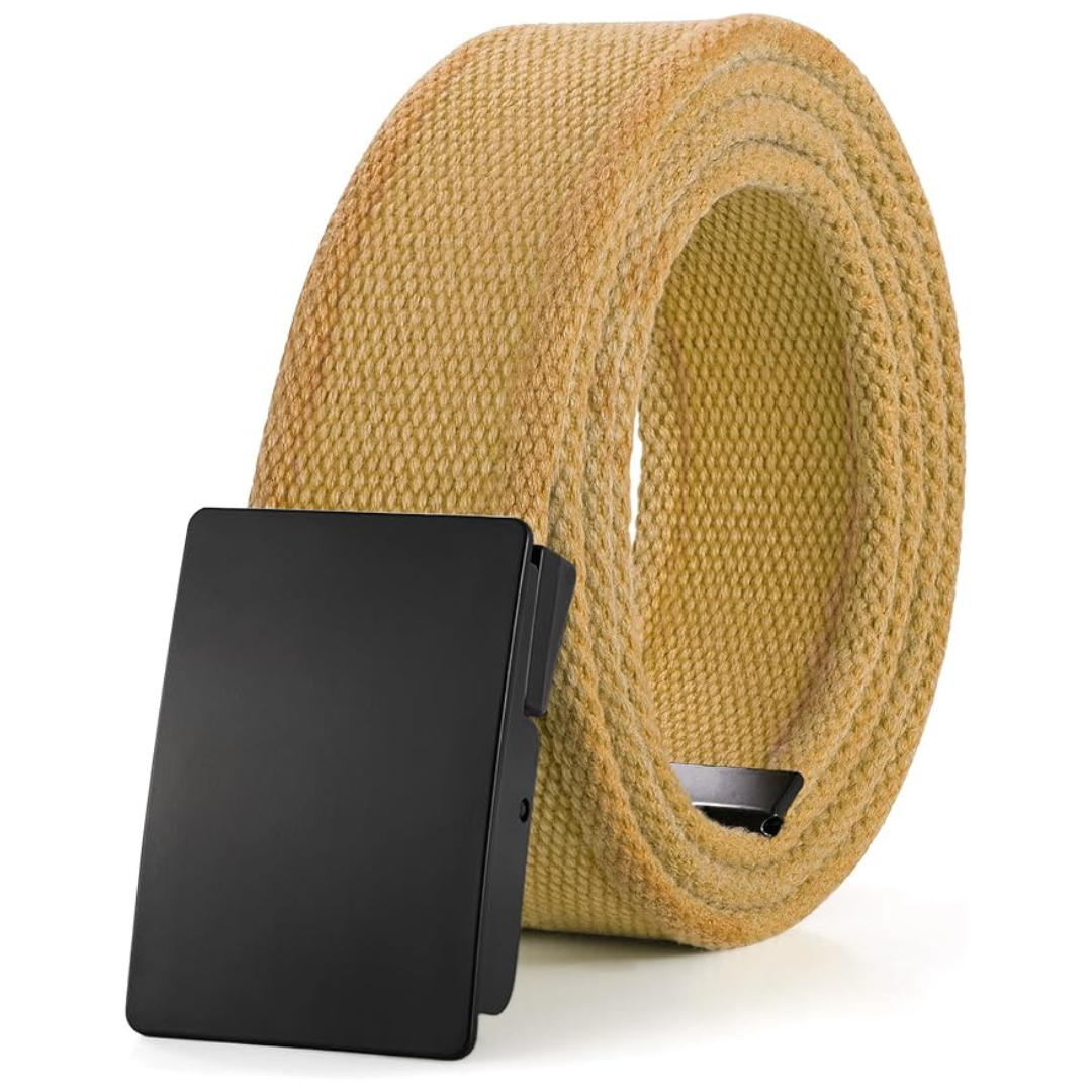 Men's Military Flip-Top Nylon Web Belt (various colors & sizes)
