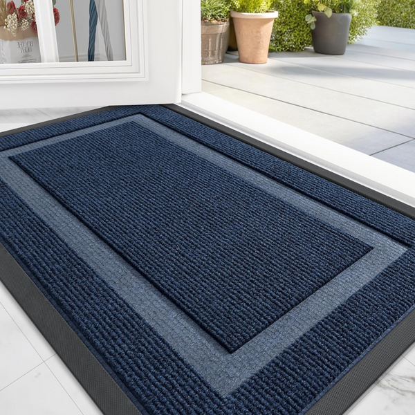 29.5" x 17" Waterproof All-Season Front Door Mat