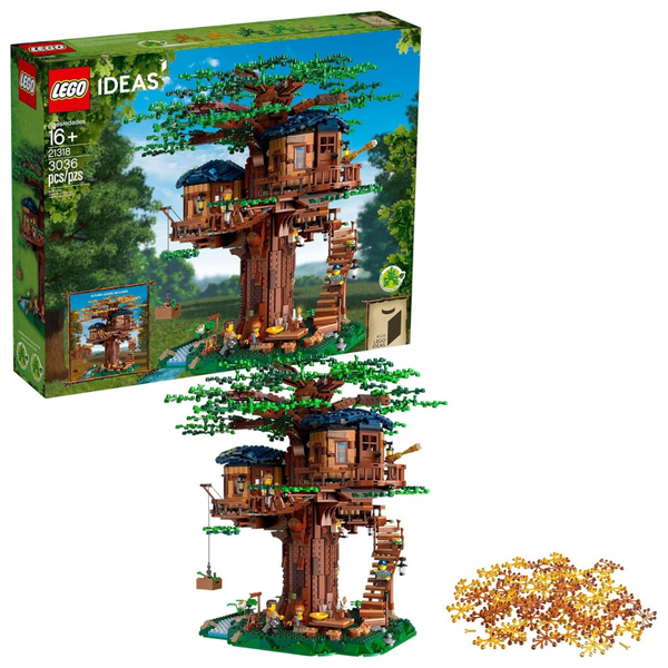 LEGO Ideas Tree House 21318, Model Construction Set (3,036 Pcs)