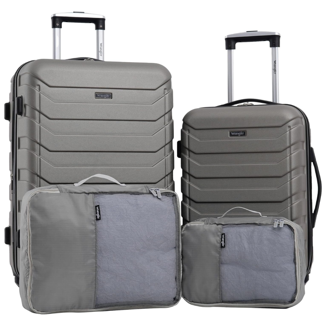 4-Piece Miami Luggage & Packing Cubes Set