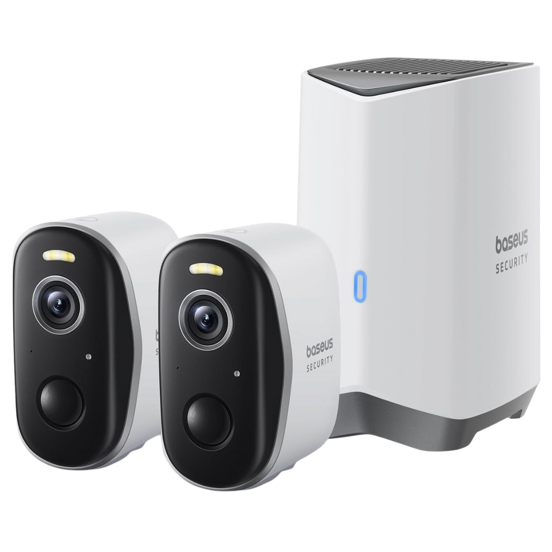 Baseus Wireless Cameras For Home Security With 16TB Expandable Local Storage
