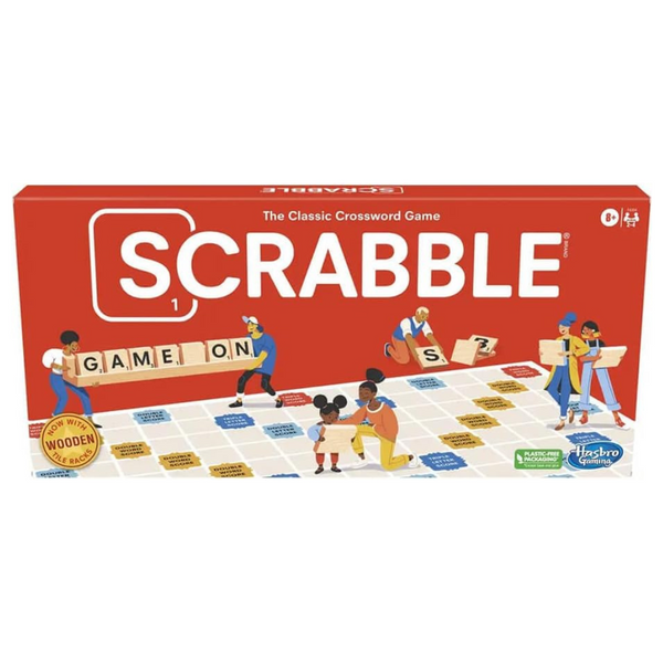 Hasbro Gaming Scrabble Board Classic Word Game For 2-4 Players