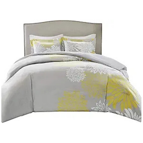 5-Pieces 90"x90" Comfort Spaces Enya Queen Comforter Set