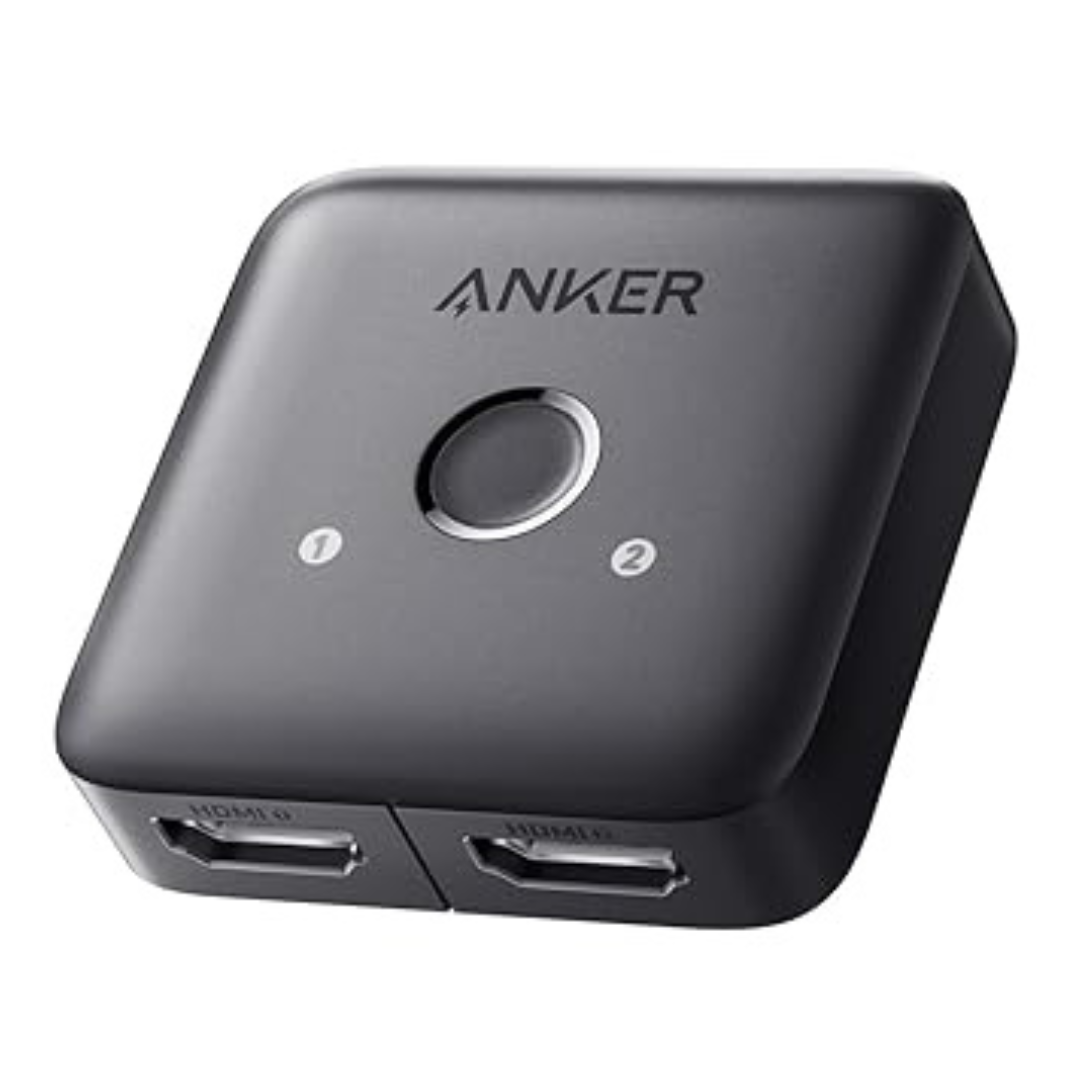 Anker 4K@60Hz HDMI Switcher With Smooth Finish (2 In 1 Out)