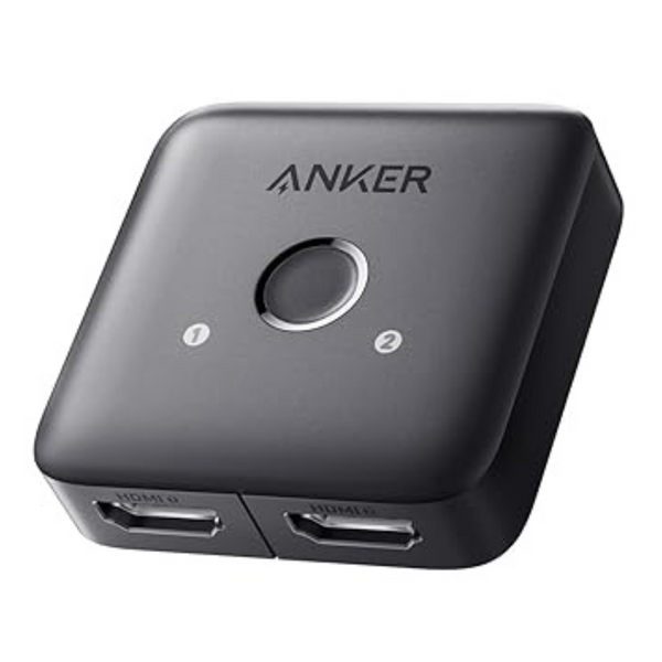 Anker 4K@60Hz HDMI Switcher With Smooth Finish (2 In 1 Out)