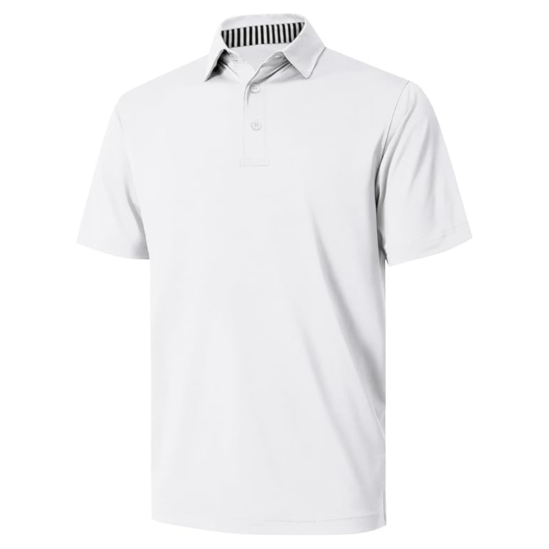 Men's Shorts Sleeve Golf Polo Shirts (Various Colors)