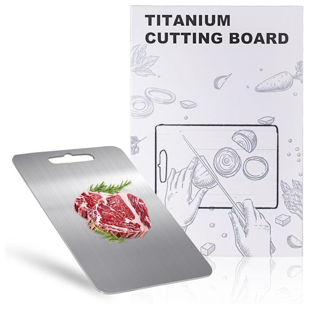 100% Titanium Dishwasher Safe Chopping Boards With Handle