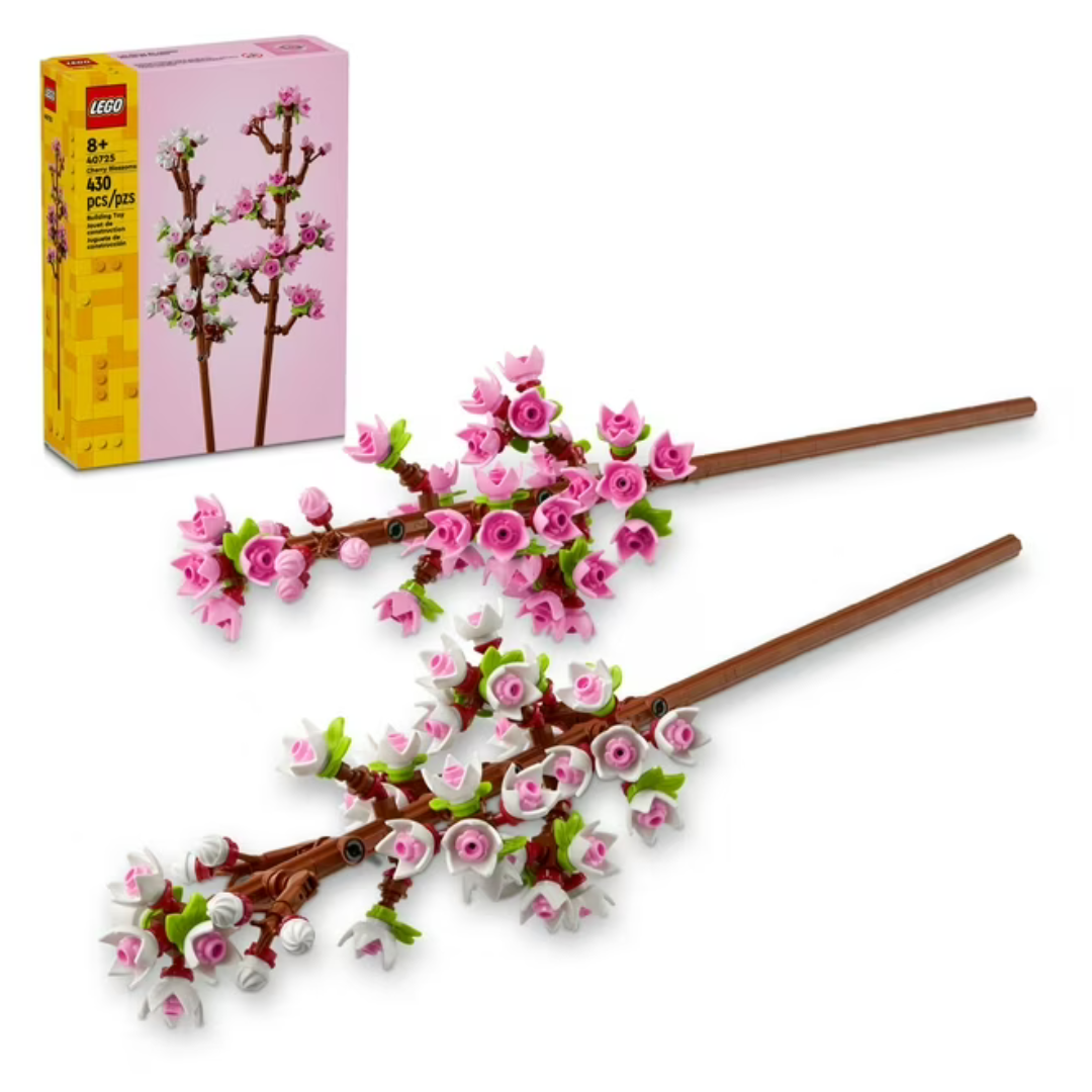 430-Piece LEGO The Botanical Collection Cherry Blossoms (40725)