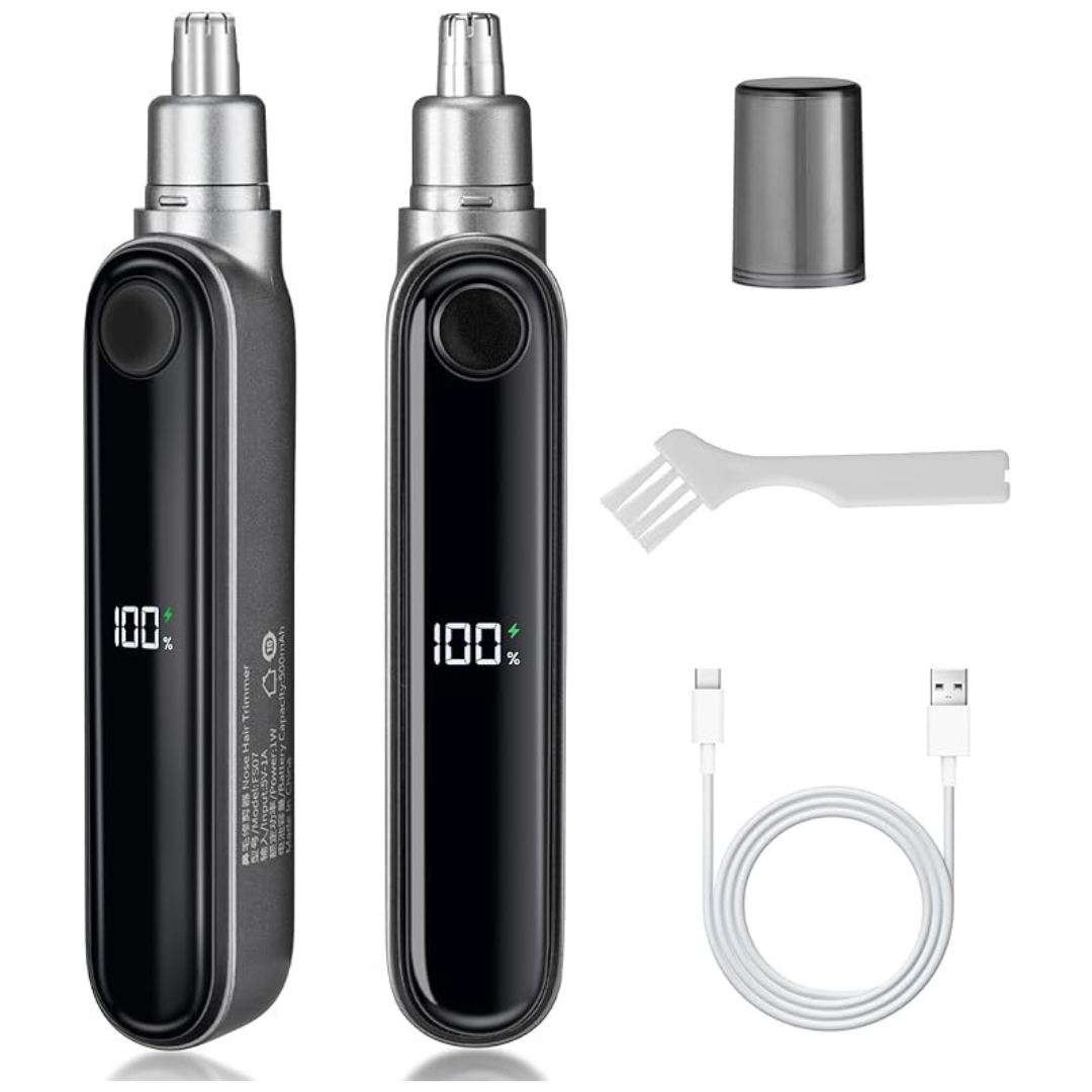 Professional Painless Electric Nose & Ear Hair Trimmer