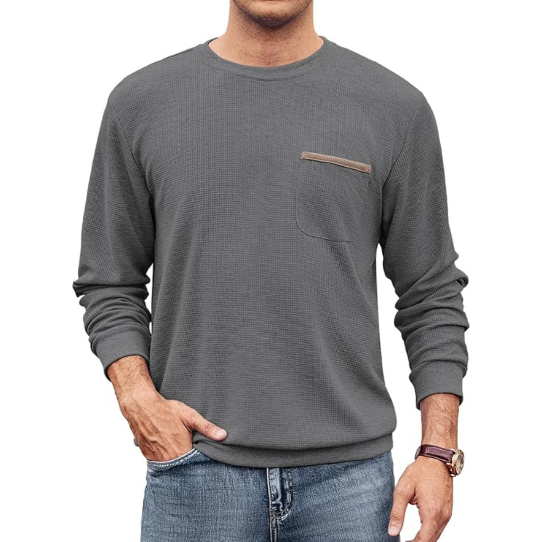 Men's Waffle Textured T-Shirts
