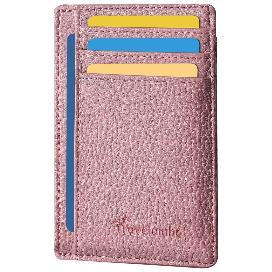 Minimalist Leather RFID Blocking Slim Wallet