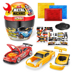 Metal Machines Speed Heroes, 20+ Surprises, Build Your Own Car, Two Bodies, Lights & Sounds