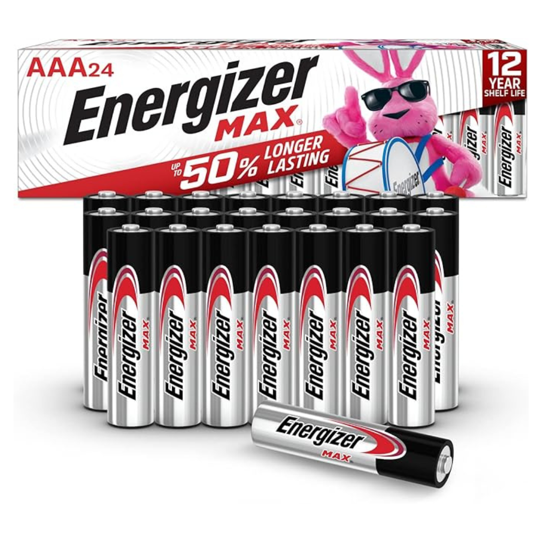 Energizer Max AAA Alkaline Batteries (24 Count)