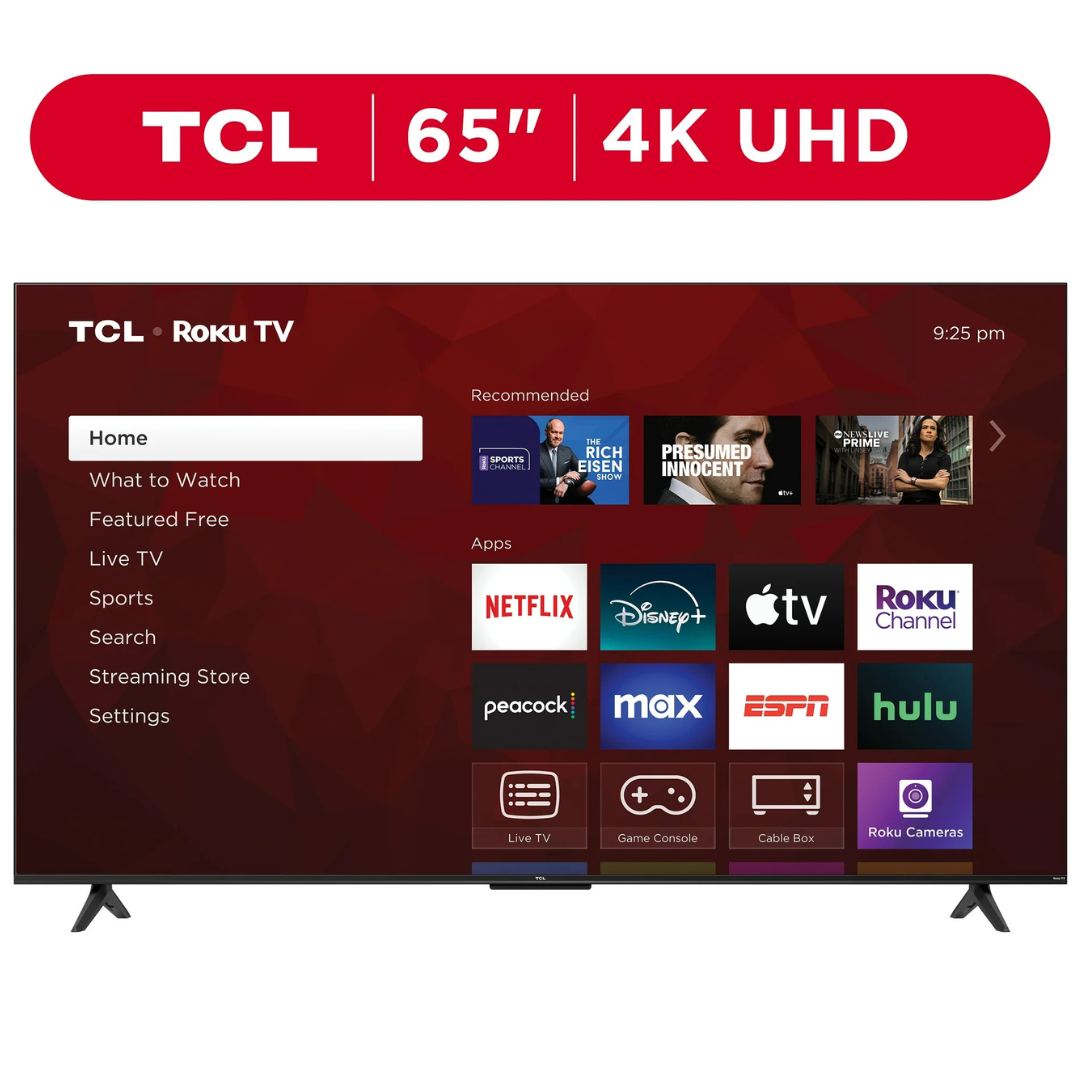 TCL 65S451 65" 4K Ultra HDR LED Smart Roku TV