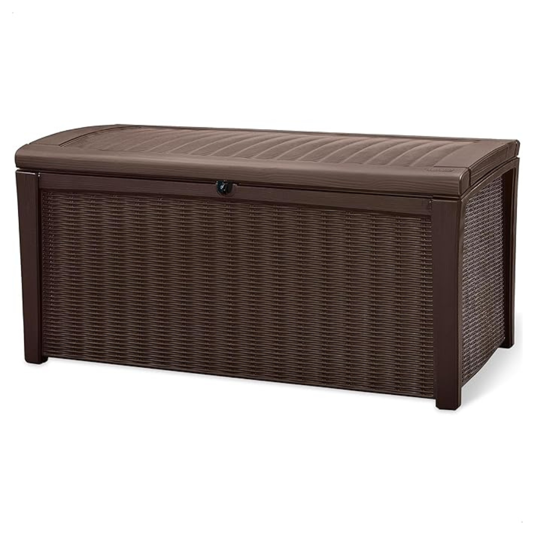 Keter 110 Gallon Waterproof Outdoor Storage Deck Box