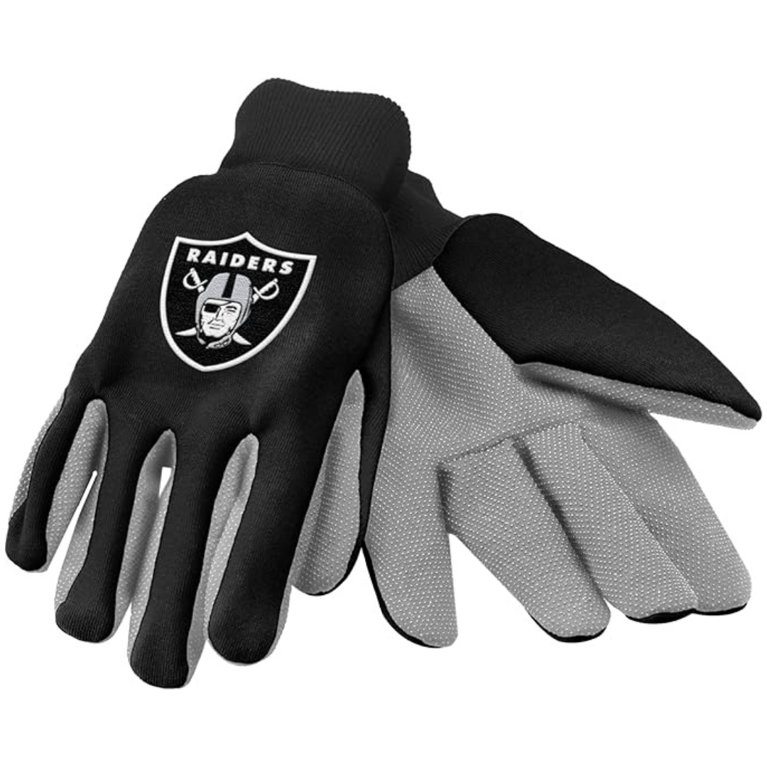 FOCO NFL Colored Palm Utility Work Gloves