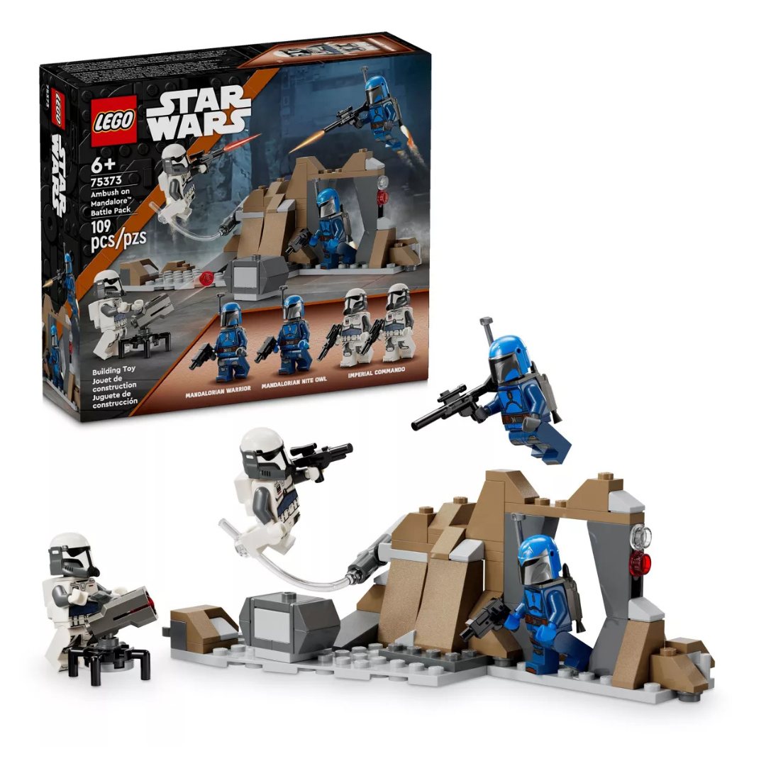 LEGO Star Wars: The Mandalorian Ambush On Mandalore Battle Pack Building Toy