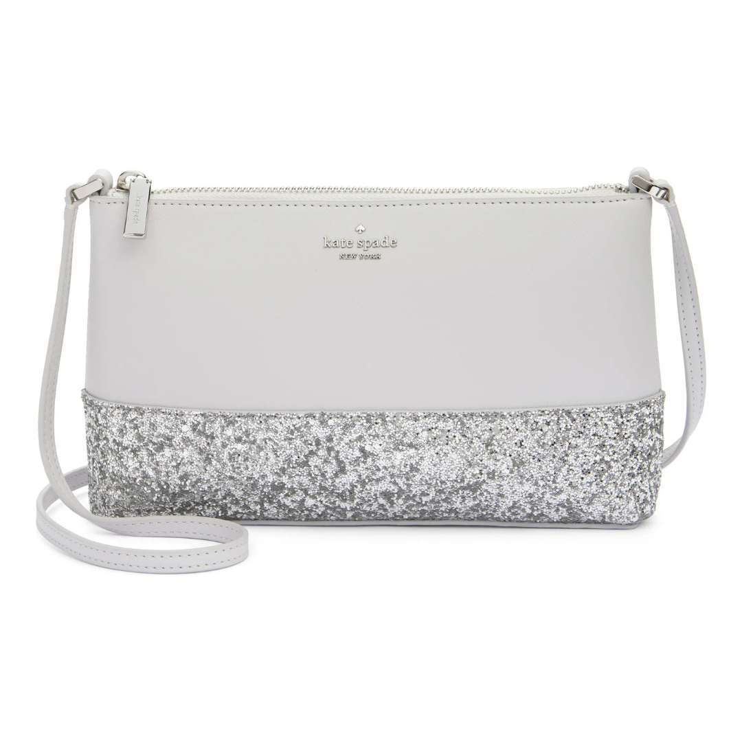 Kate Spade New York Flash Glitter Crossbody Bag (3 Colors)