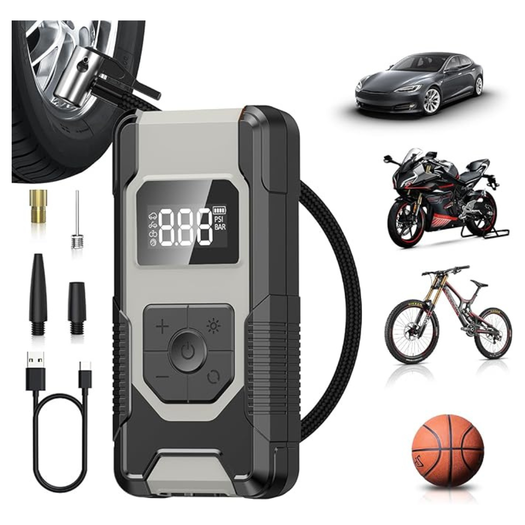 Portable 160PSI 4X Faster Air Compressor Tire Inflator