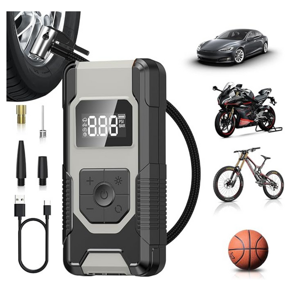 Portable 160PSI 4X Faster Air Compressor Tire Inflator