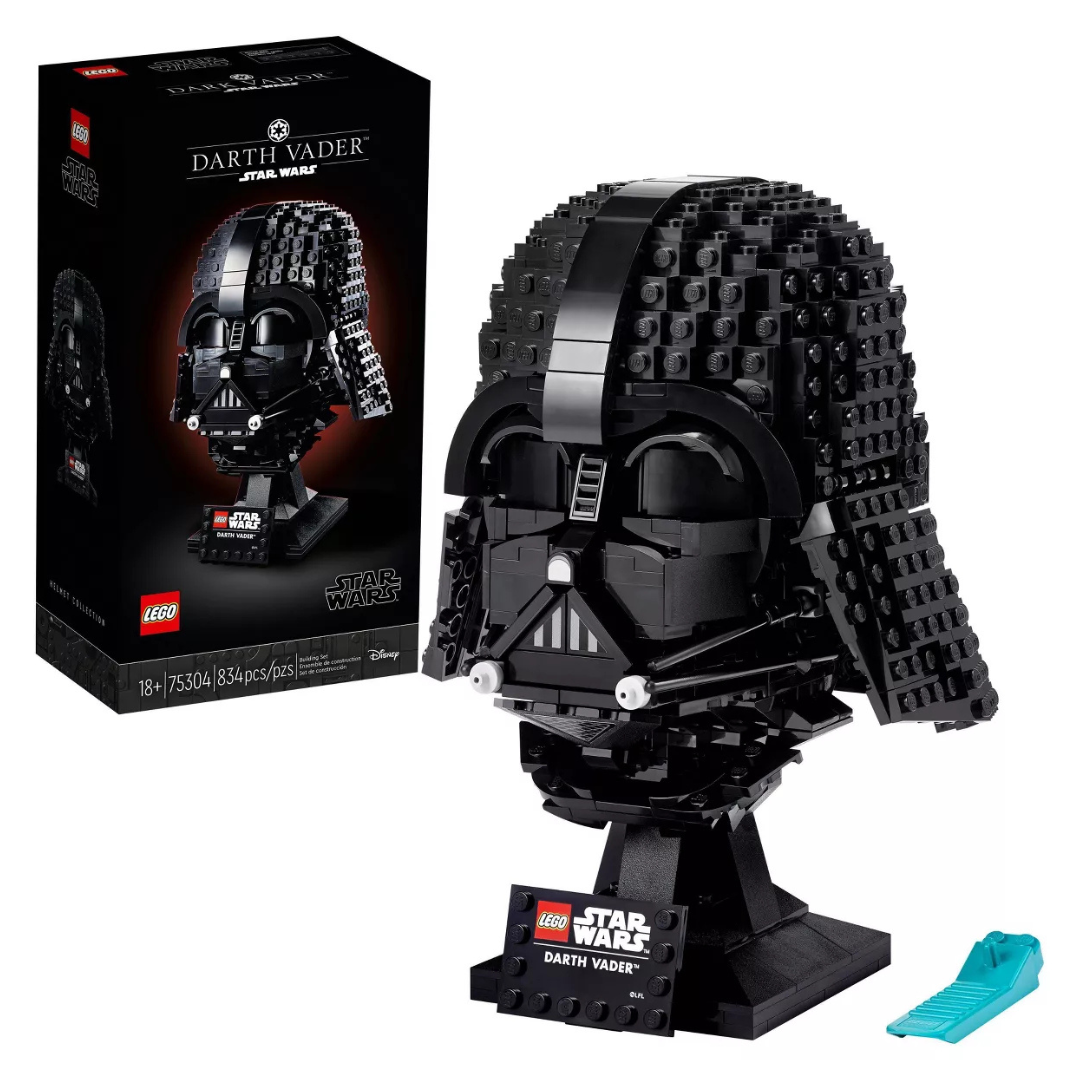 LEGO Star Wars Darth Vader Helmet 75304 Collectible Building Toy