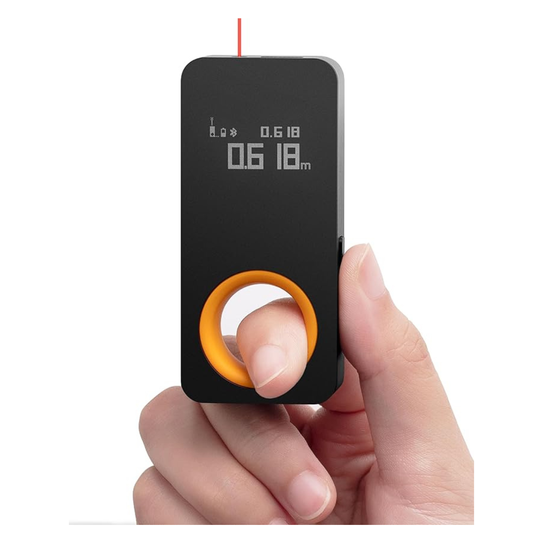 2-Mode 98-Ft Distance Laser Measurement Tool With Digital Display