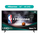 Hisense R6 Series 58" 4K Ultra HDR Smart LED Roku TV
