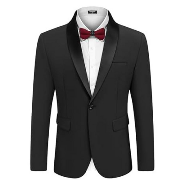 Coofandy Men's Tuxedo Jacket Wedding Slim Fit Blazer (Various)