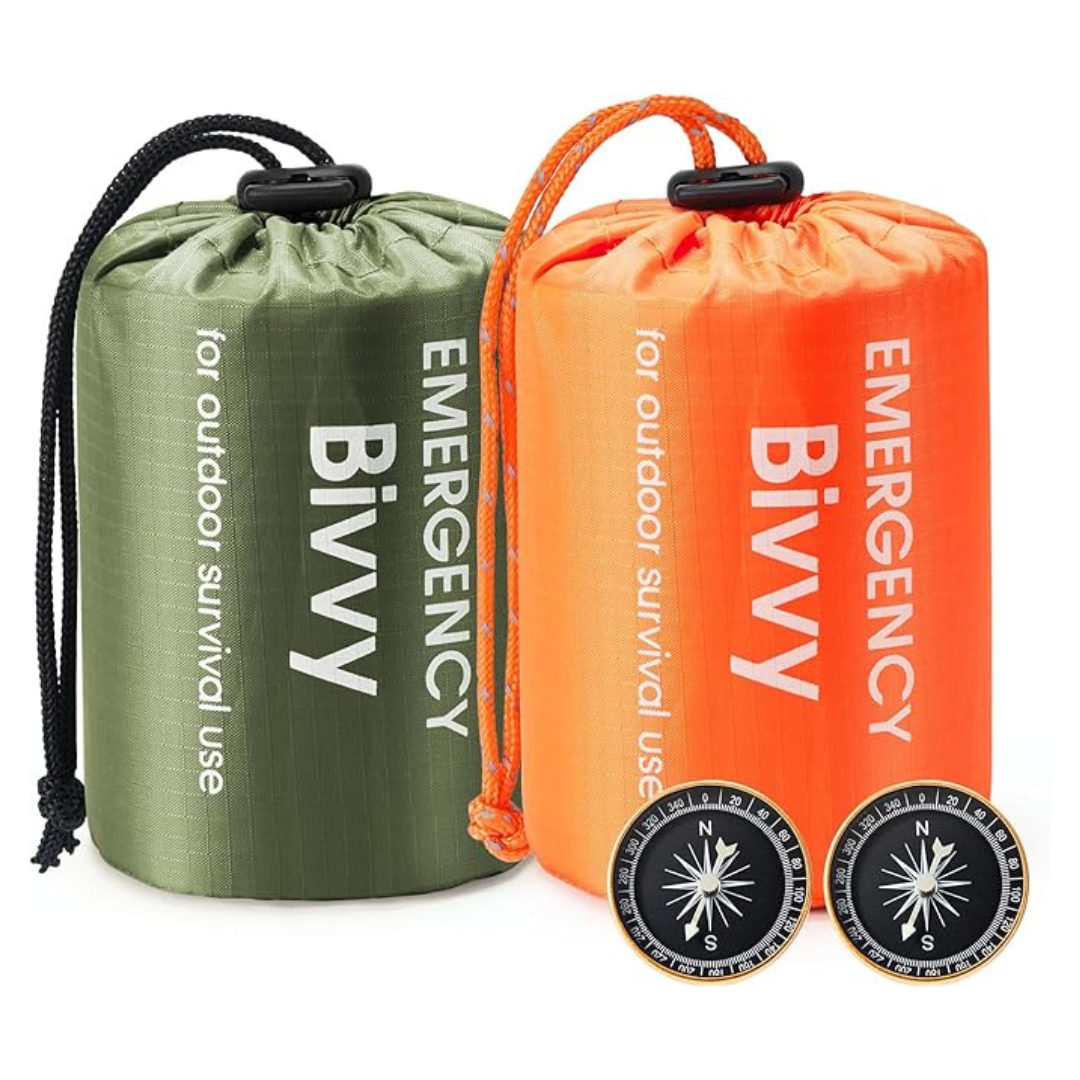 2-Pack Emergency Sleeping Bag