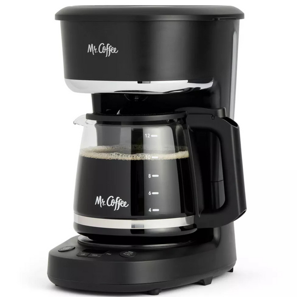 Mr. Coffee 12-Cup Programmable Drip Coffee Maker (Black)