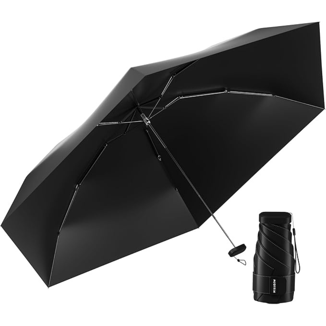 Portable Folding Travel Mini Umbrella with Case