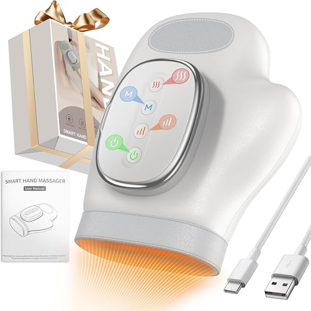 Professional Hand Massager with Heat Compression Therapy